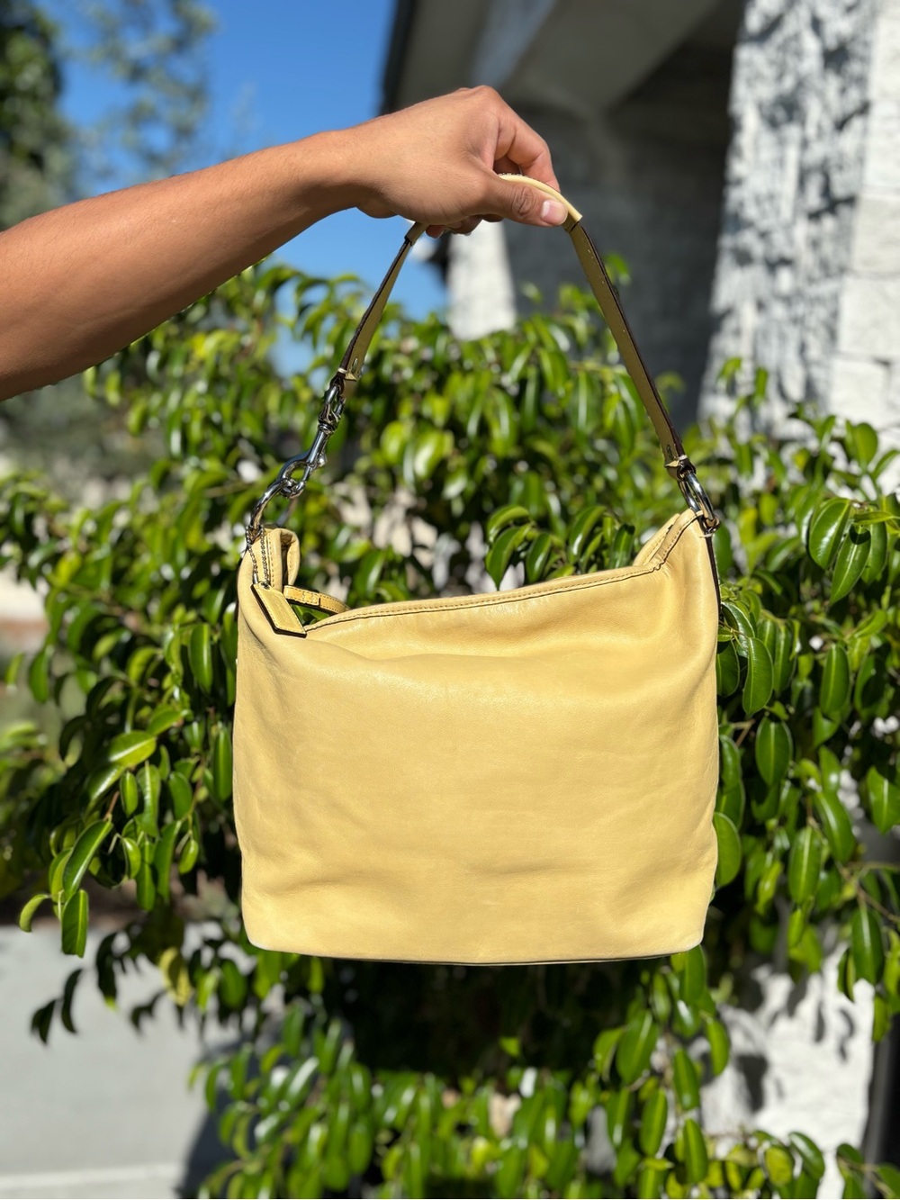 Yellow Coach Bag 💛💐